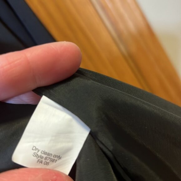 J. Crew Classic Black Blazer 10 Tall - Picture 5 of 6